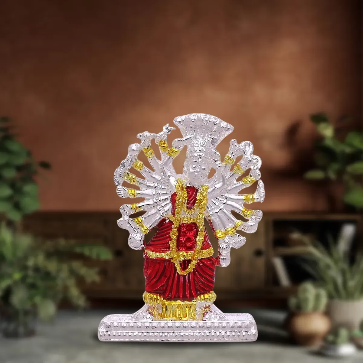 925 Silver Kolhapur Mahalaxmi Idol