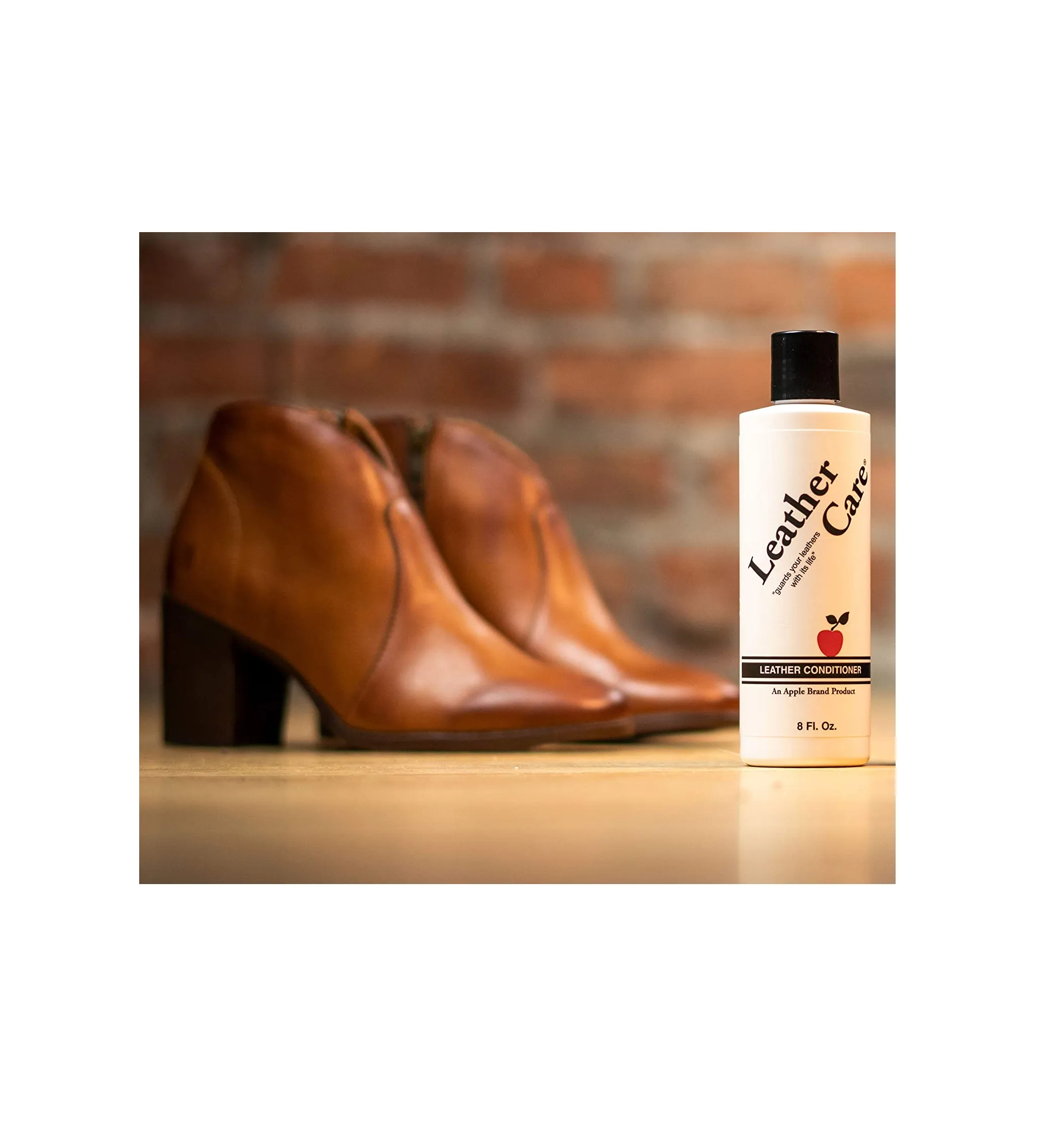 Apple Leather Care Leather Conditioner 8oz Bottle