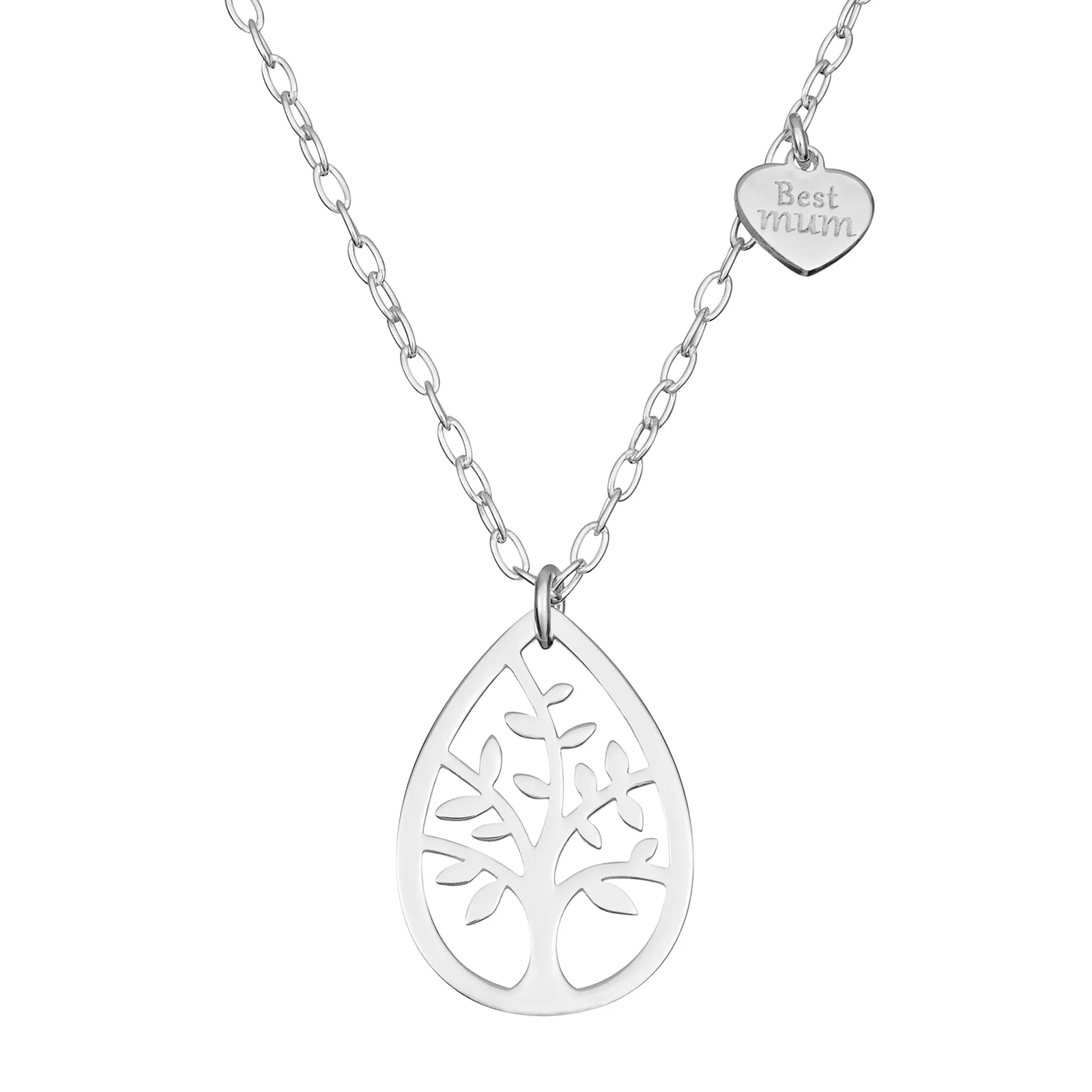 Best Mum Tree Pendant Necklace