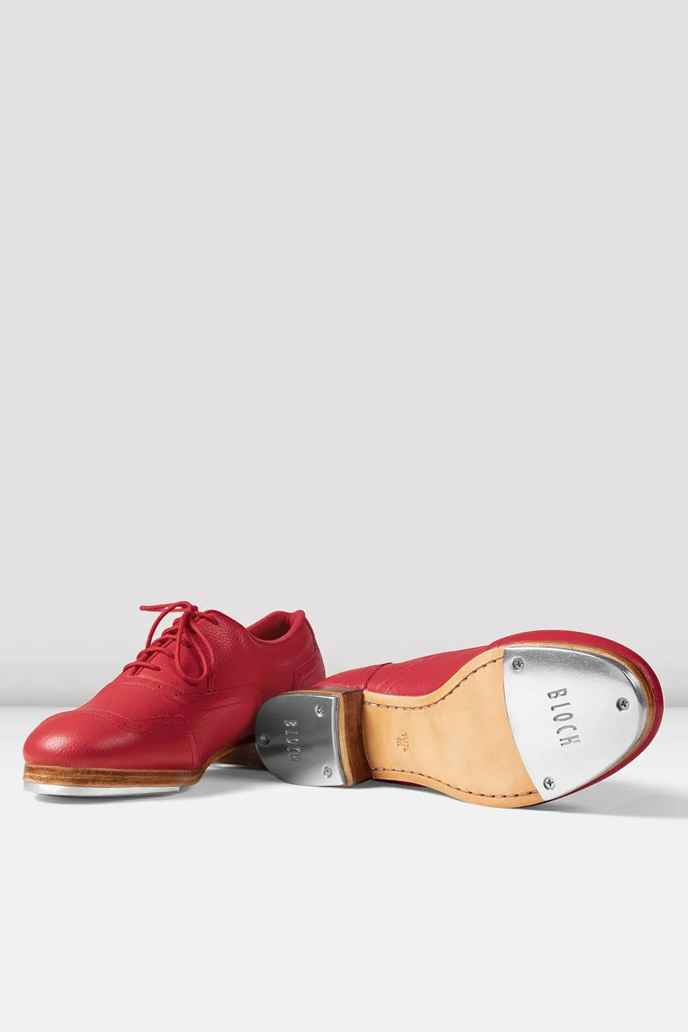 BLOCH - SO313 - LIMITED EDITION - RED Pebble Leather Jason Samuel Smith Tap Shoe MENS