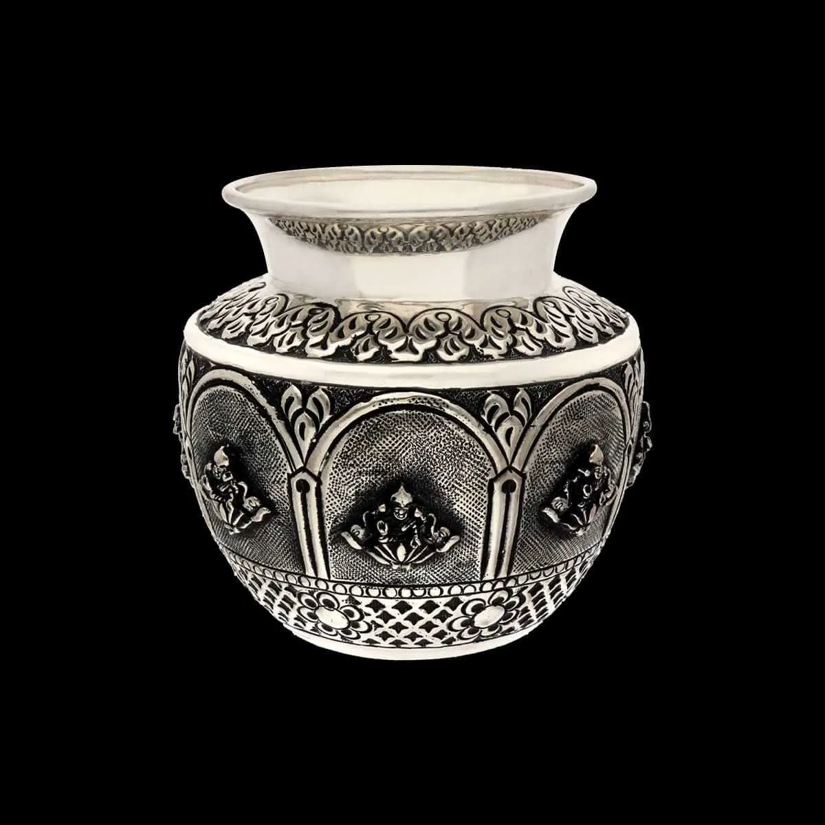 Captivating Antique Silver Kalash