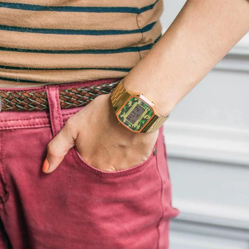 Casio Vintage Camouflage A168WEGC-3EF