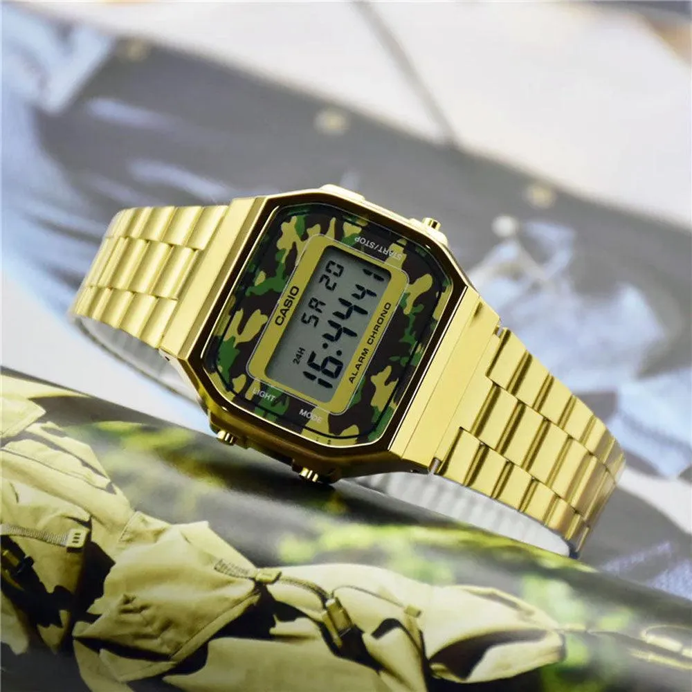 Casio Vintage Camouflage A168WEGC-3EF