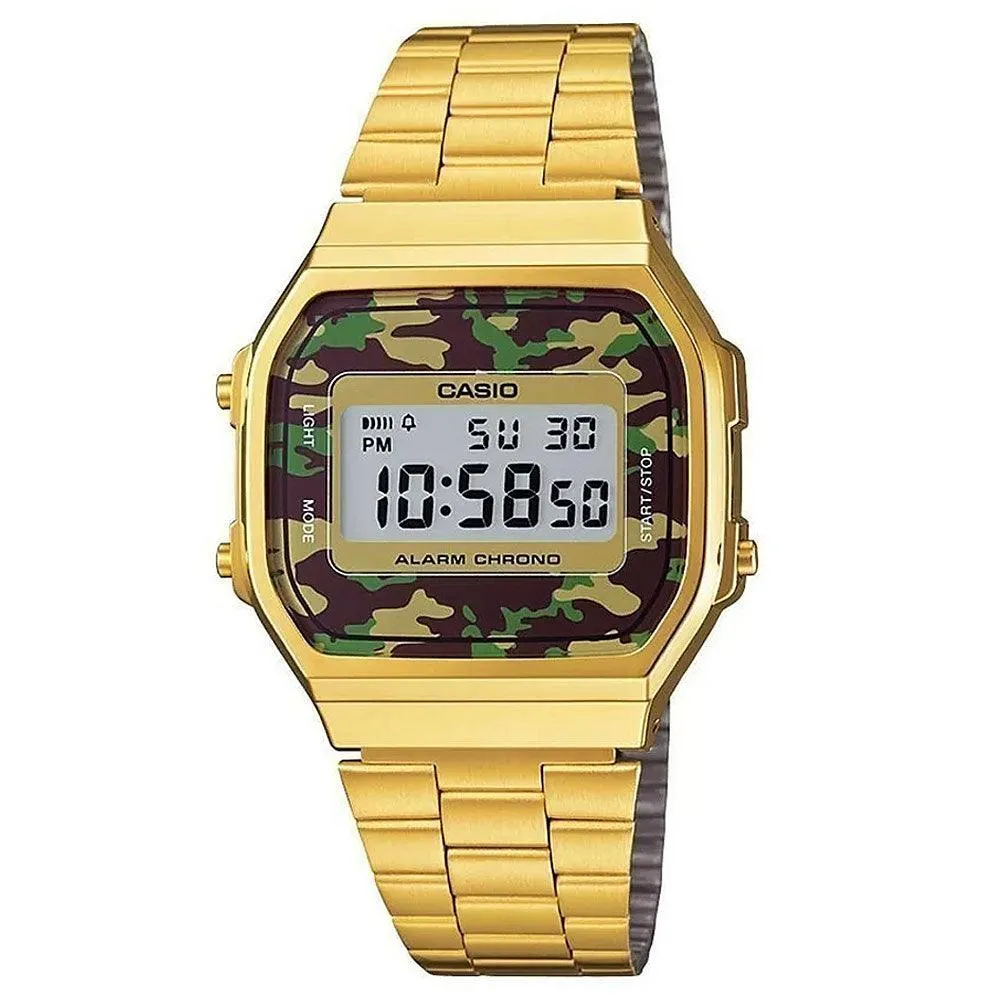 Casio Vintage Camouflage A168WEGC-3EF