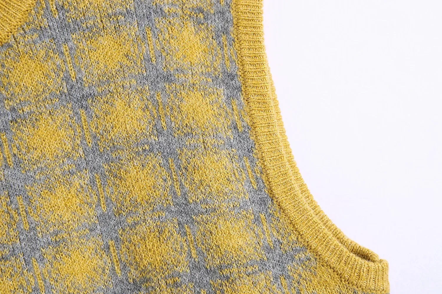 christmas outfit Sonicelife Vintage Jacquard Knit Vest