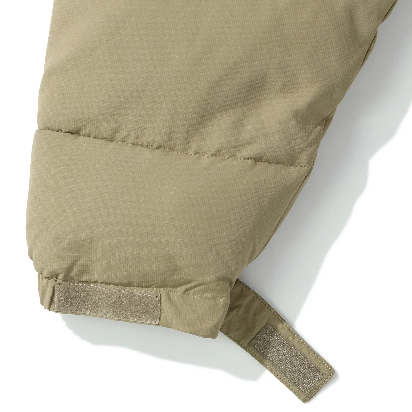 CONTRAST SLEEVE PUFFER JACKET
