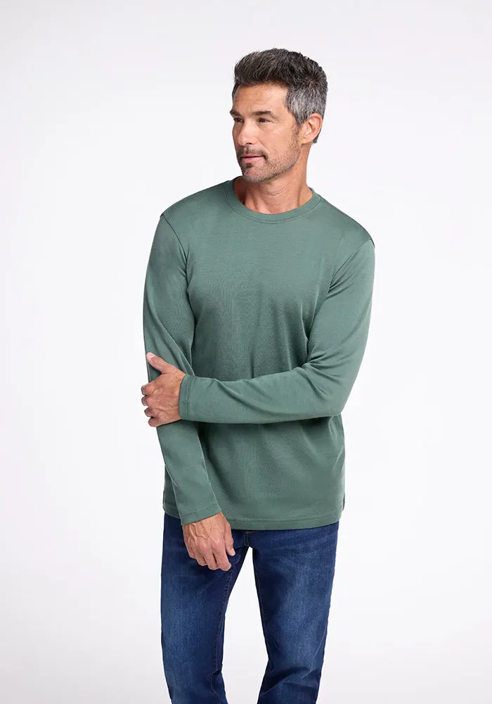 Easton Crew Neck Shirt • Final Sale Deals! - Duck Green