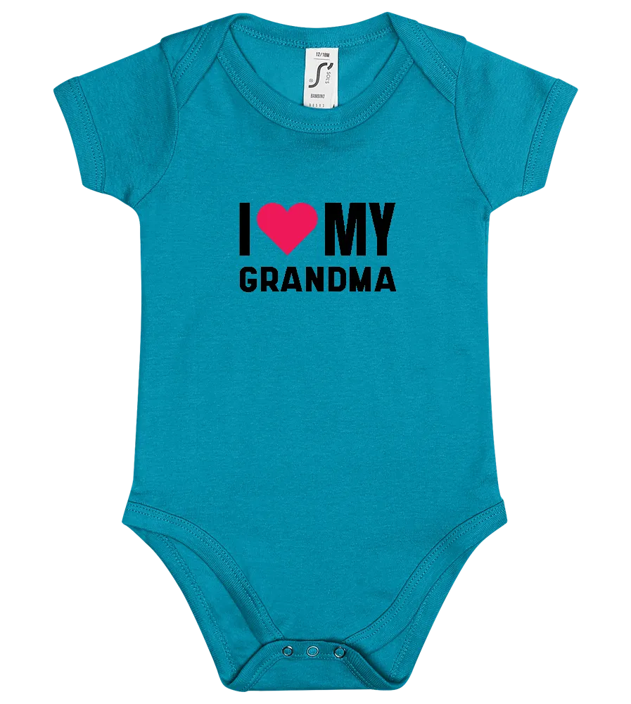 I Heart Grandma Design - Baby bodysuit