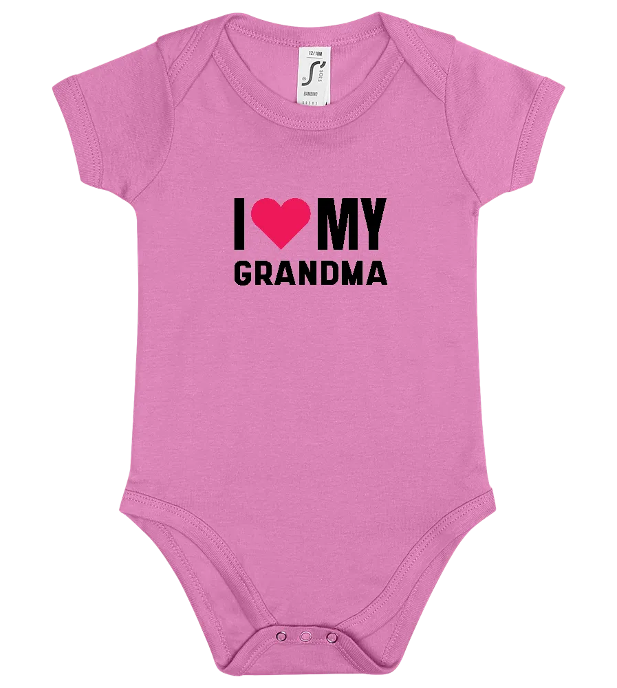I Heart Grandma Design - Baby bodysuit