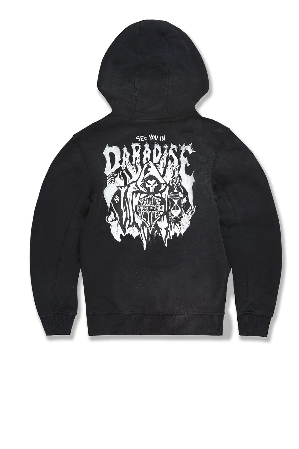 Kids Afterlife Pullover Hoodie (Black Shadow)