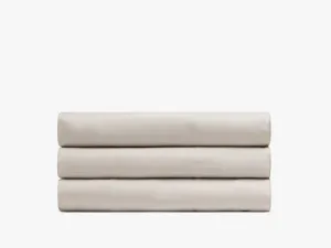 Sateen Top Sheet (Bone)