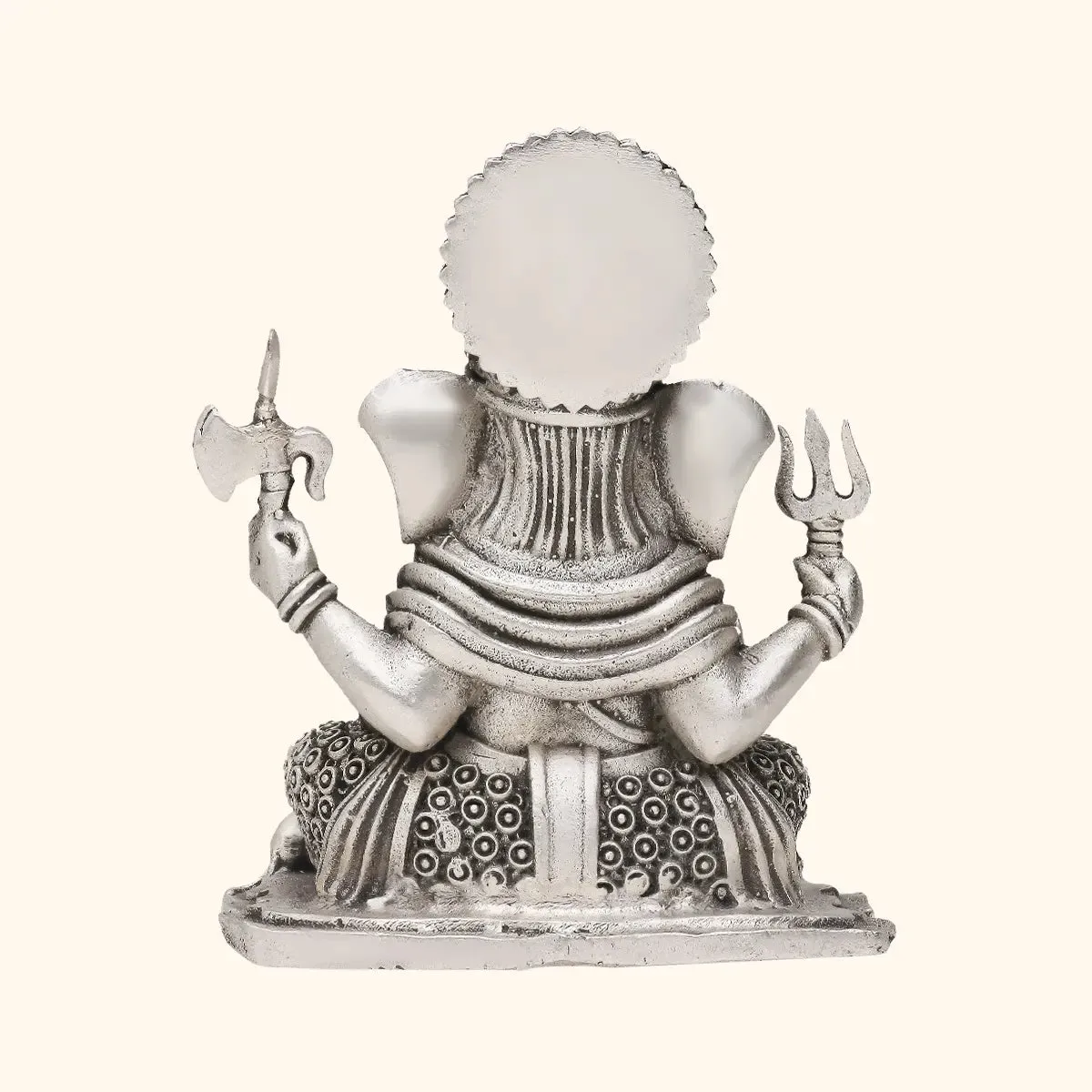 Shrimant Dagdusheth Murti - Anitque 925 Silver