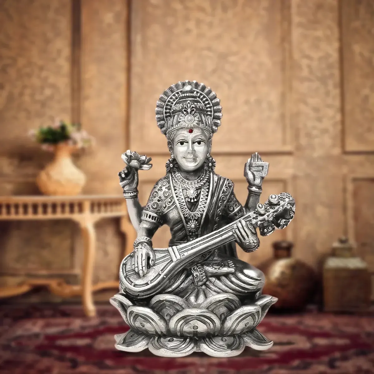 Silver - Maa Saraswati