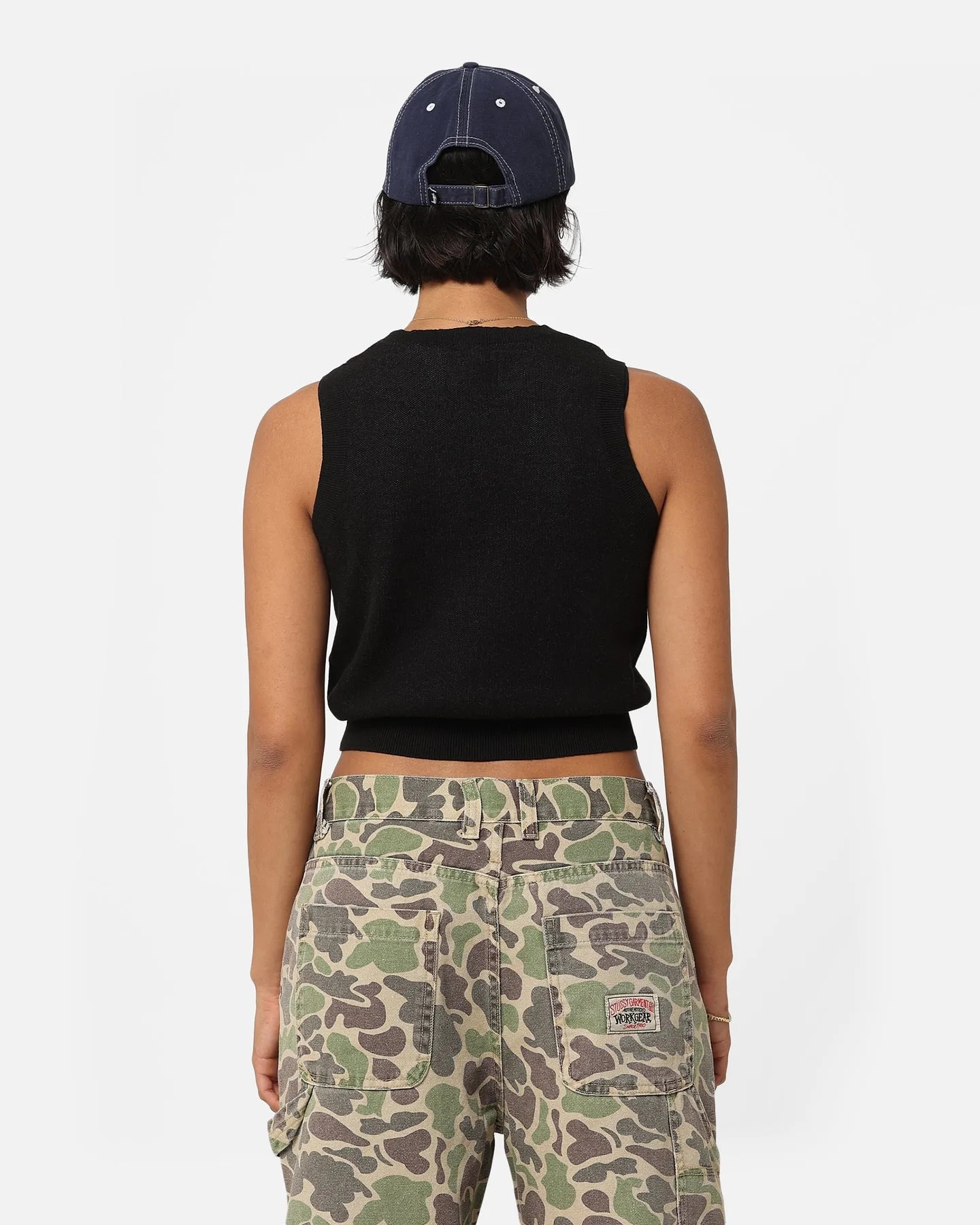 Stussy Women's Stussy Knit Vest Black