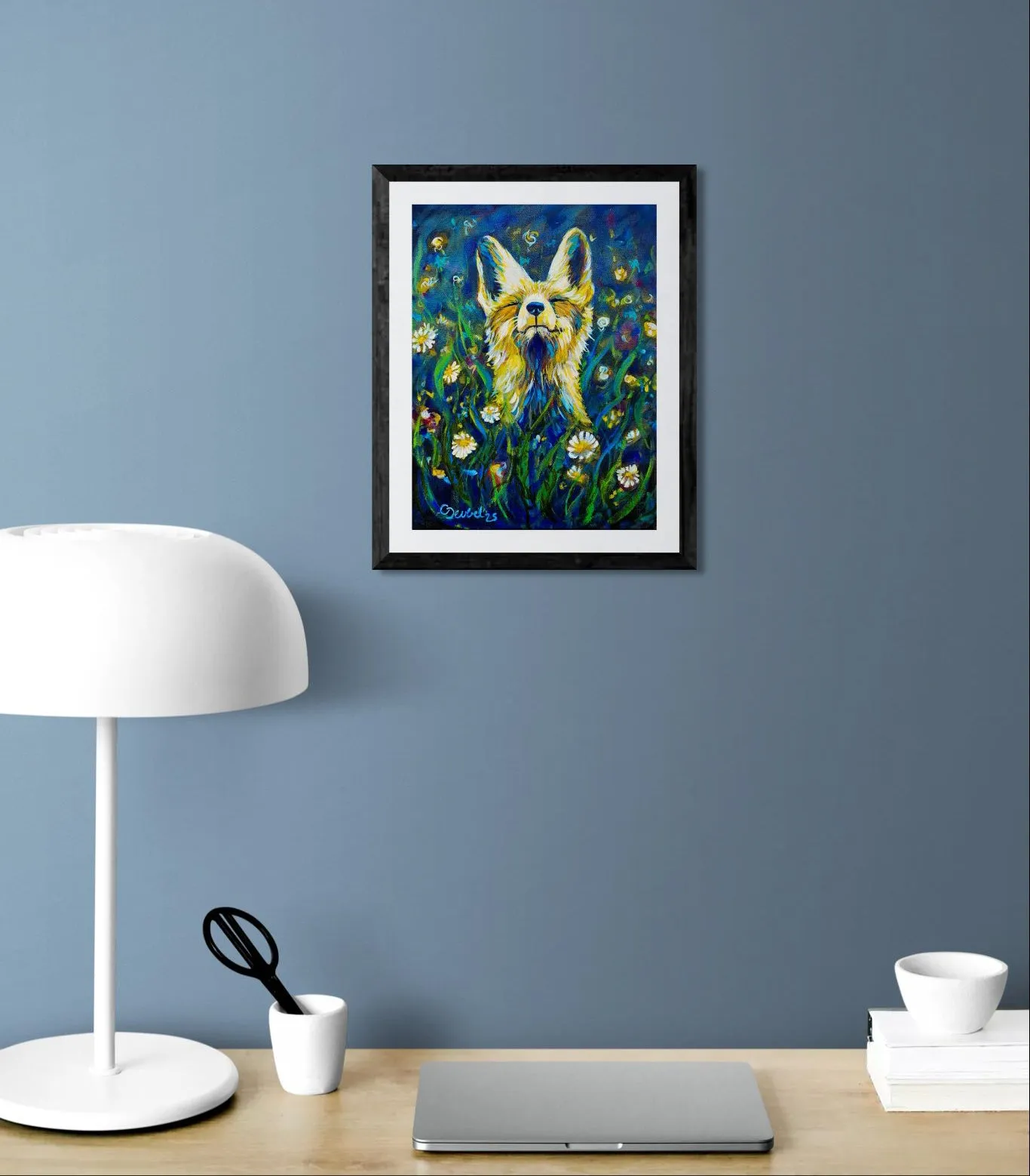 The Fox and the Wildflowers - Limited Edition Fine Art Print