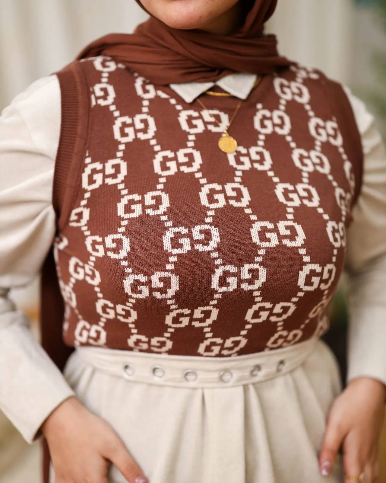 Trico Vest - Brown