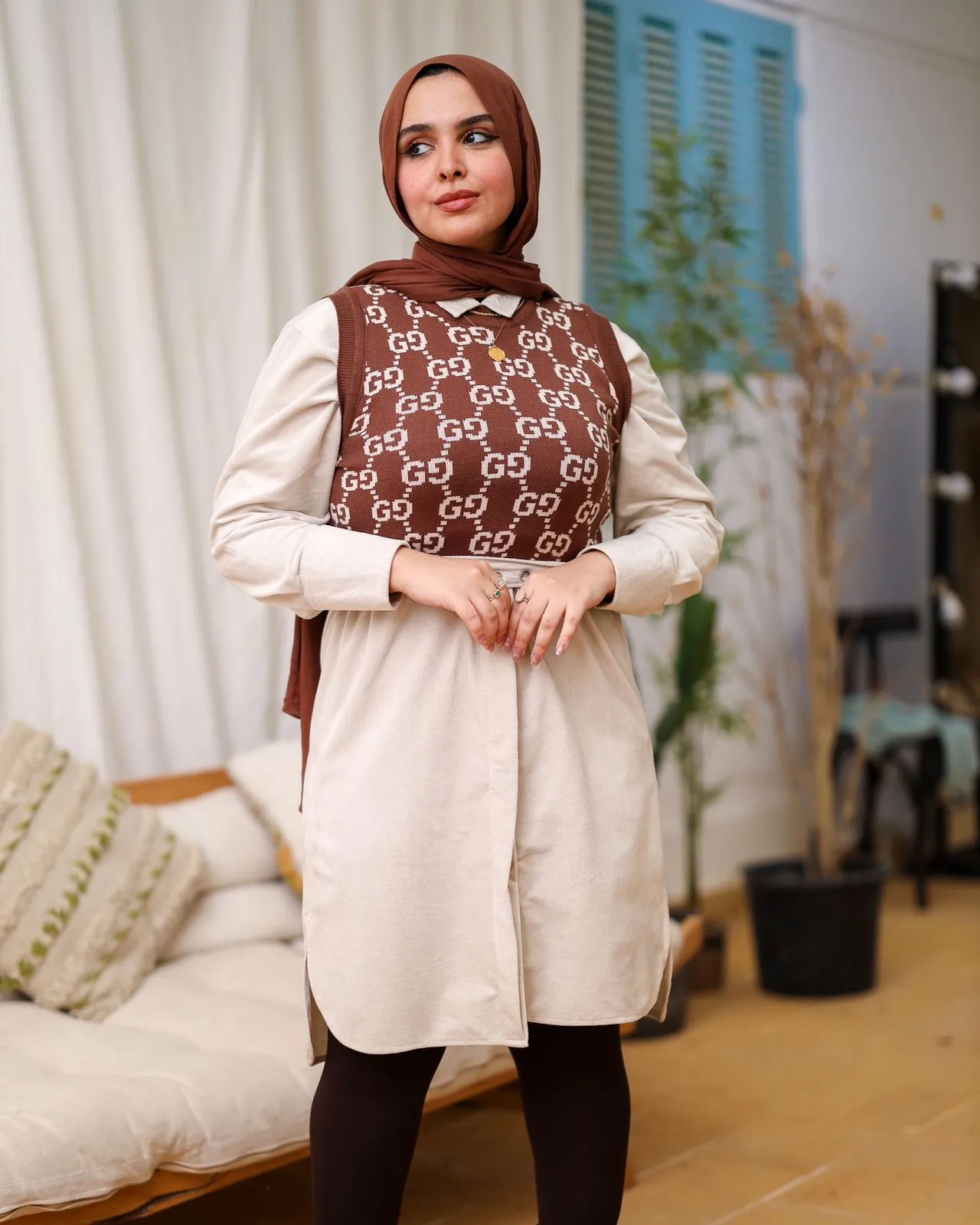 Trico Vest - Brown
