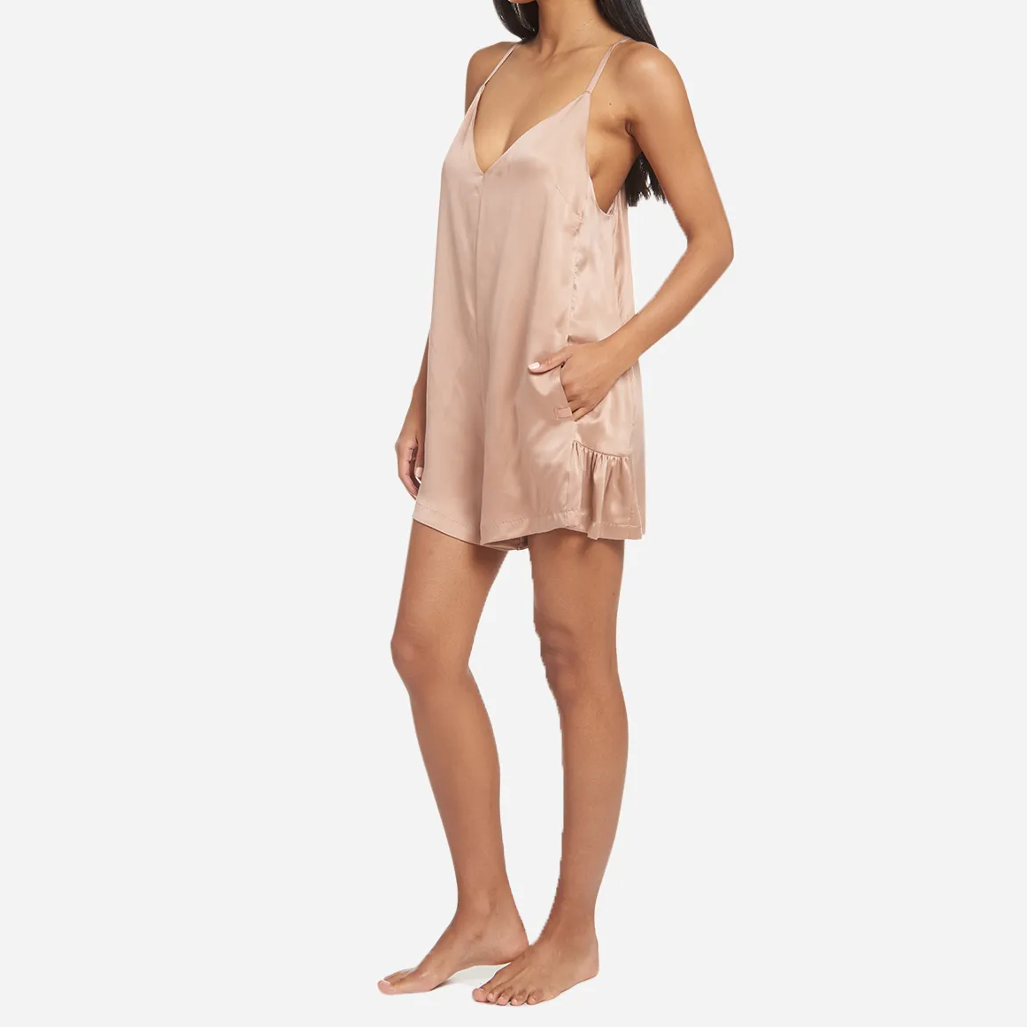 Washable Silk Romper