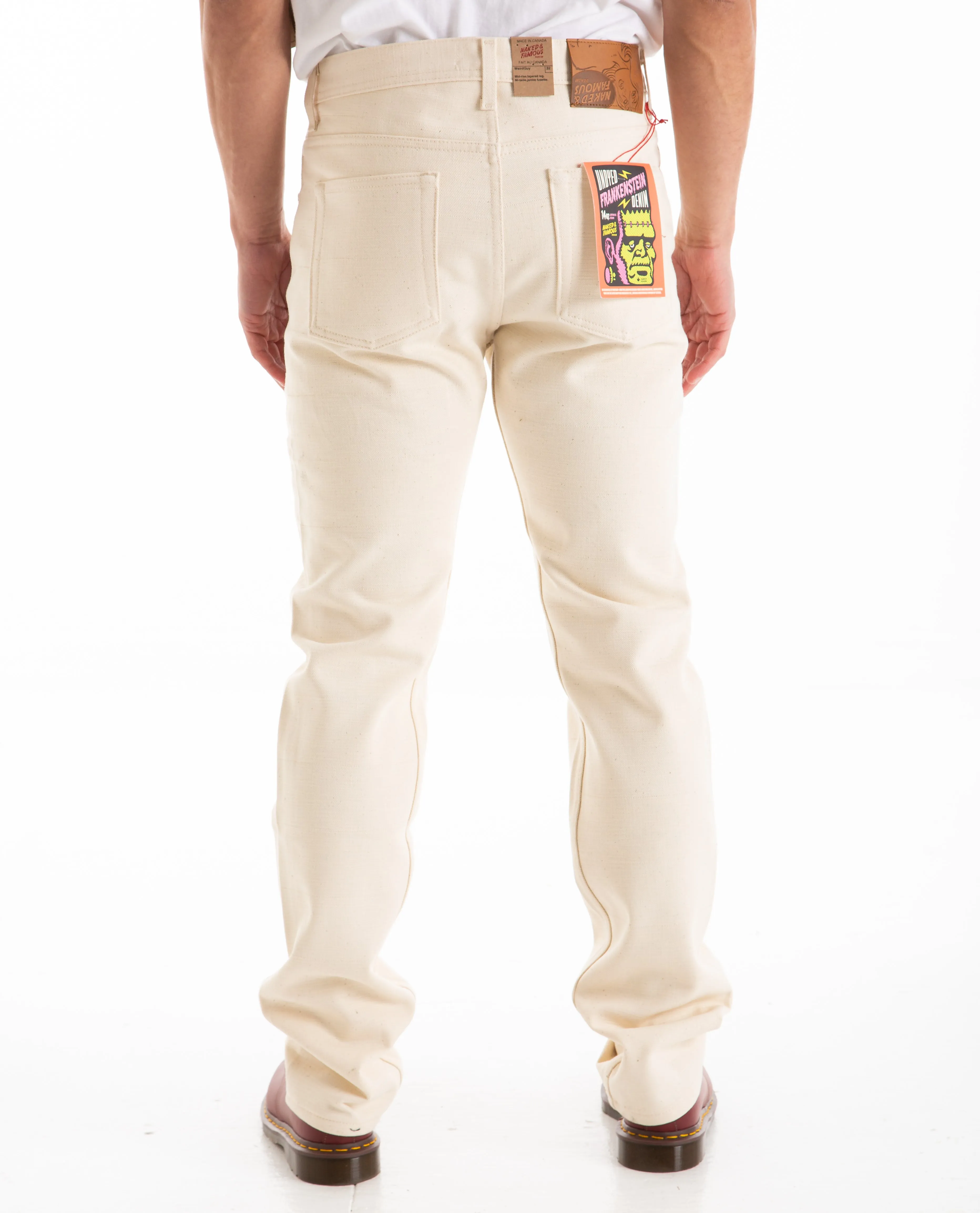 Weird Guy Jeans Undyed Frankenstein
